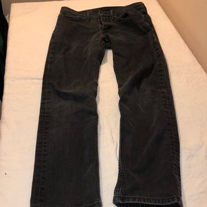 Levi’s 514 Straight Black Jeans 31x32